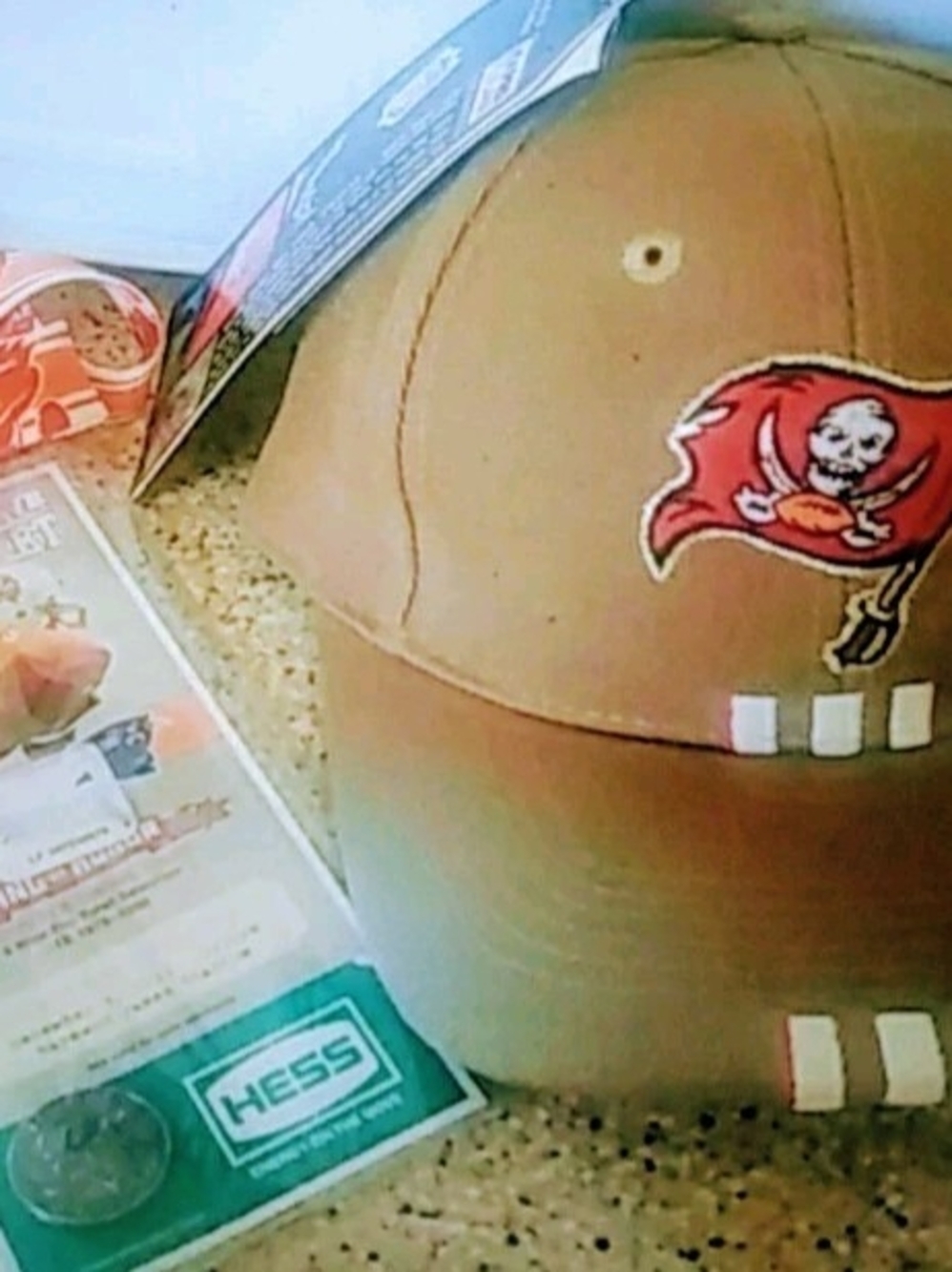 adidas Brown Tampa Bay Buccaneers Logo Hat & Fan Pass
